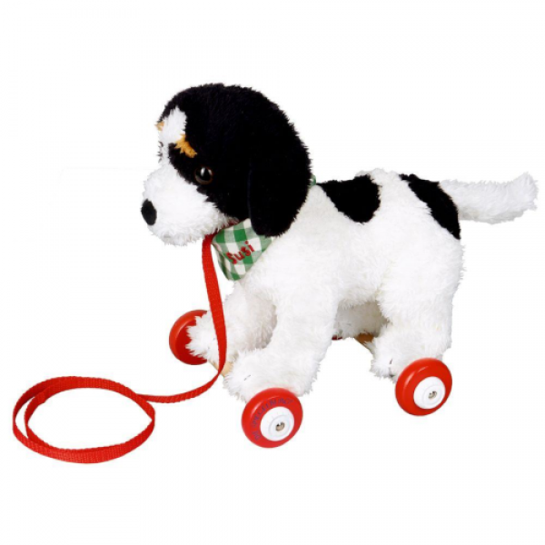 SPIEGELBURG Cão Susi – com rodinhas e trela