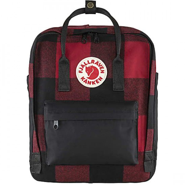 FJÄLLRÄVEN KÅNKEN MOCHILA RE-WOOL RED/BLACK