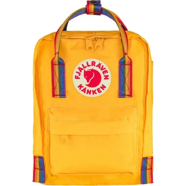 FJÄLLRÄVEN KANKEN MINI MOCHILA WARM YELLOW RAINBOW