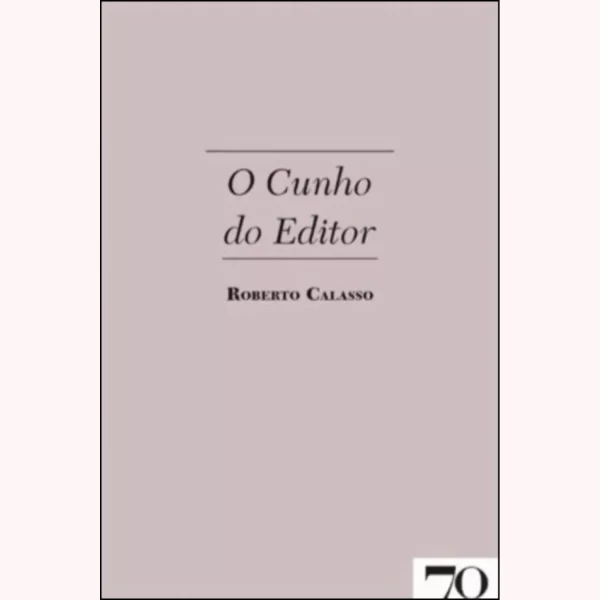 O CUNHO DO EDITOR